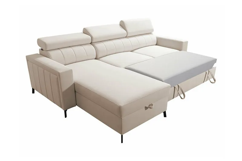 Galbally 3-sits Hörnbäddsoffa Dark blue - Huonekalut - Sohva - Vuodesohva