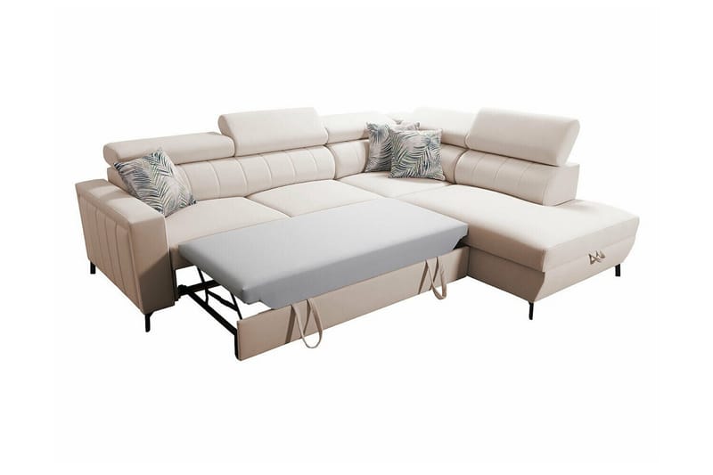 Galbally 3-sits Hörnbäddsoffa Dark blue - Huonekalut - Sohva - Vuodesohva