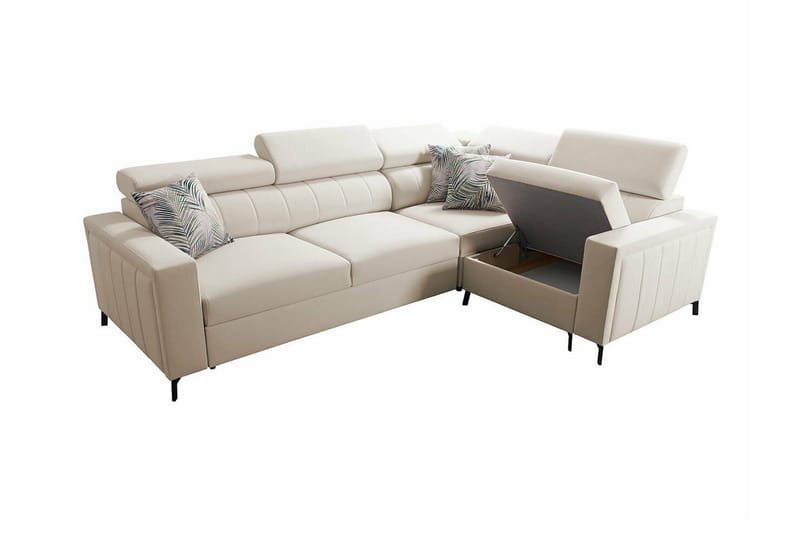 Galbally 3-sits Hörnbäddsoffa Dark blue - Huonekalut - Sohva - Vuodesohva