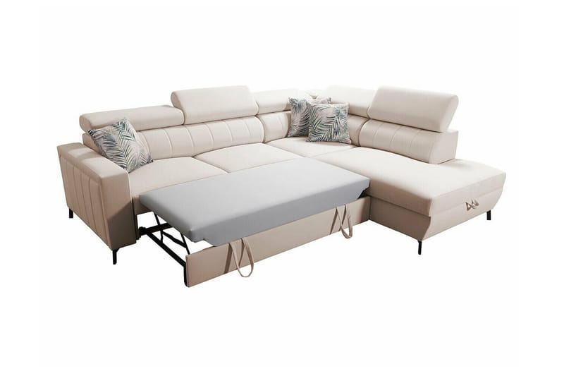 Galbally 3-sits Hörnbäddsoffa Dark blue - Huonekalut - Sohva - Vuodesohva