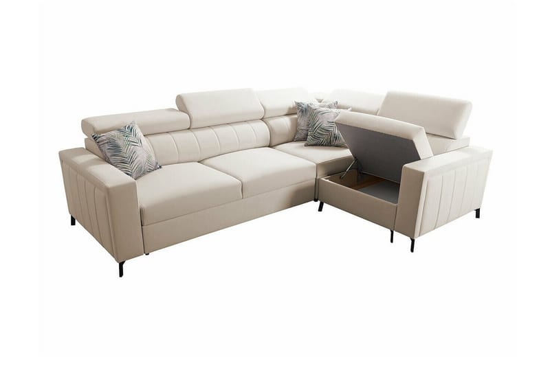 Galbally 3-sits Hörnbäddsoffa Dark blue - Huonekalut - Sohva - Vuodesohva