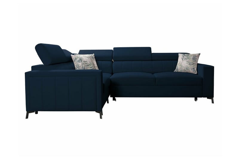 Galbally 3-sits Hörnbäddsoffa NO_BRAND Dark blue - Huonekalut - Sohva - Vuodesohva