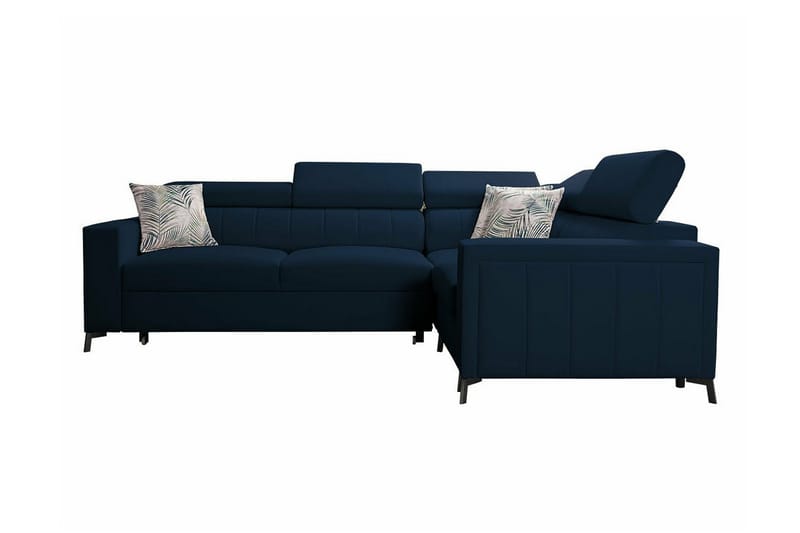 Galbally 3-sits Hörnbäddsoffa NO_BRAND Dark blue - Huonekalut - Sohva - Vuodesohva