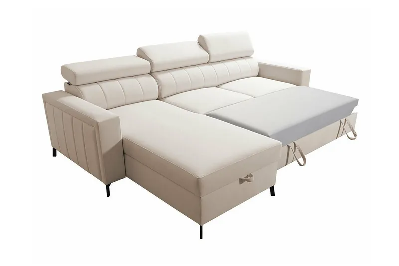 Galbally 3-sits Hörnbäddsoffa Pink - Huonekalut - Sohva - Vuodesohva