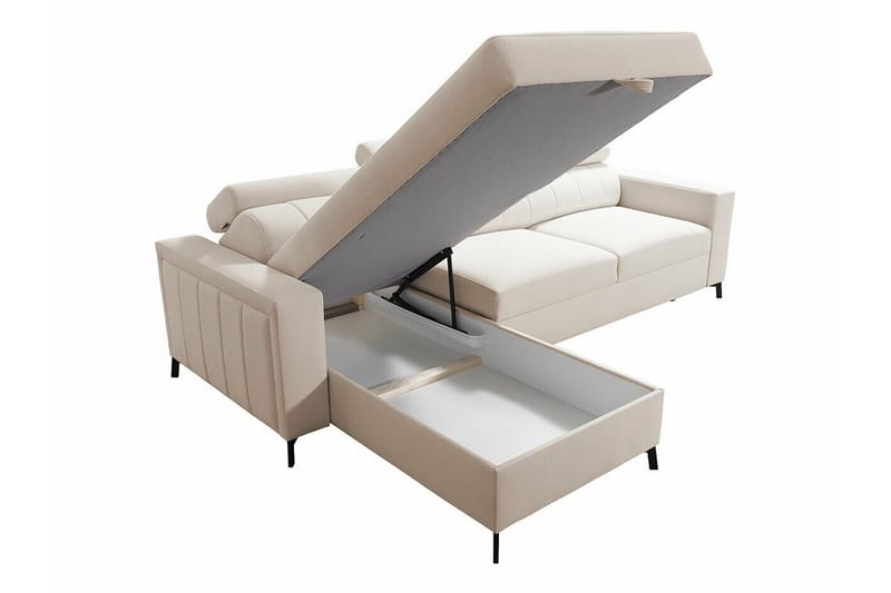 Galbally 3-sits Hörnbäddsoffa Pink - Huonekalut - Sohva - Vuodesohva