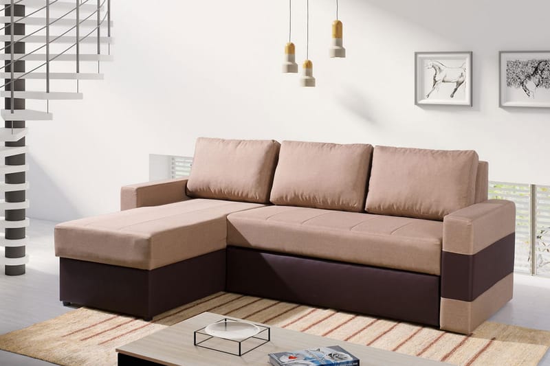 Gordia Divaanivuodesohva 234x82x156 cm - Huonekalut - Sohva - Vuodesohva - Divaanivuodesohva