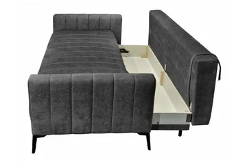 Graystone 2-sits Bäddsoffa Dark grey - Huonekalut - Sohva - Vuodesohva