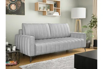 Graystone 2-sits Bäddsoffa Ljusgrå - Huonekalut - Sohva - Vuodesohva