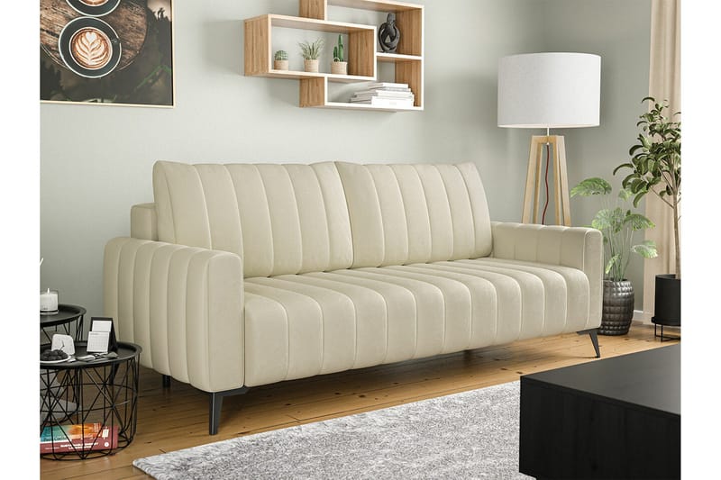 Graystone 2-sits Bäddsoffa NO_BRAND Beige/Light beige - Huonekalut - Sohva - Vuodesohva