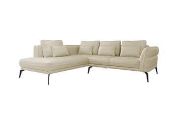 Graystone 4-sits Hörnbäddsoffa Beige/Light beige - Huonekalut - Sohva - Divaanisohva - 4 istuttava sohva divaanilla