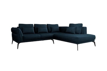 Graystone 4-sits Hörnbäddsoffa Dark blue - Huonekalut - Sohva - Divaanisohva - 4 istuttava sohva divaanilla