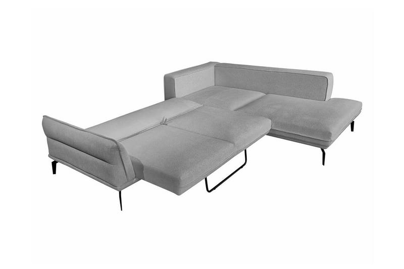 Graystone 4-sits Hörnbäddsoffa NO_BRAND Beige/Light beige - Huonekalut - Sohva - Divaanisohva - 4 istuttava sohva divaanilla