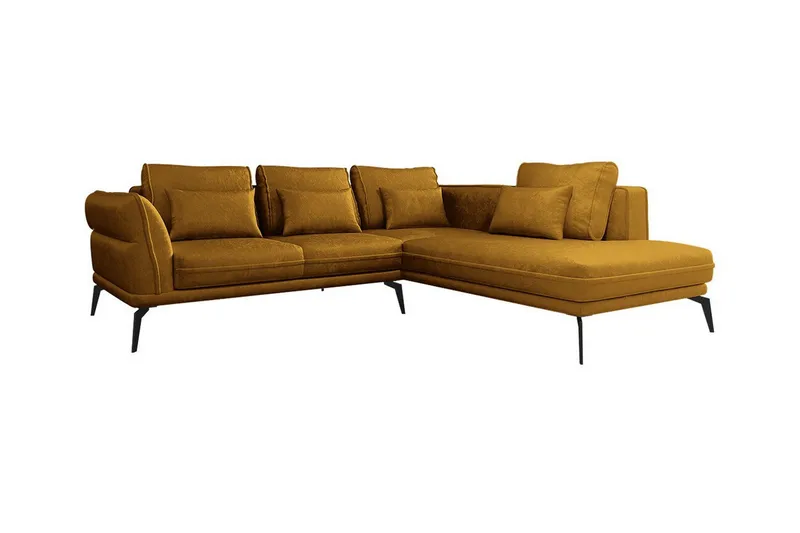 Graystone 4-sits Hörnbäddsoffa NO_BRAND Dark yellow, undefined