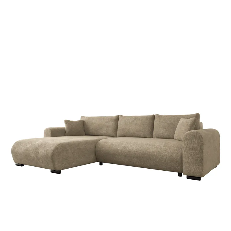 Handda 4-istuttava vuodesohva divaanilla, vasen, Beige