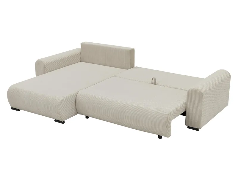 Handda 4-istuttava vuodesohva divaanilla, vasen - Beige - Huonekalut - Sohva - Vuodesohva