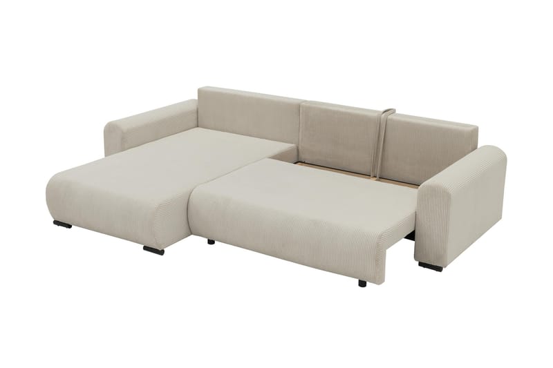 Handda Vuodesohva Divaanilla 3-istuttava Manchester - Beige - Huonekalut - Sohva - Vuodesohva