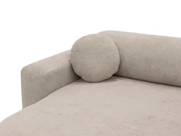Hanish Vuodesohva kaksoisdivaanilla 5istuttava - Beige - Huonekalut - Sohva - Vuodesohva