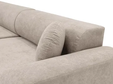 Hanish Vuodesohva kaksoisdivaanilla 5istuttava - Beige - Huonekalut - Sohva - Vuodesohva