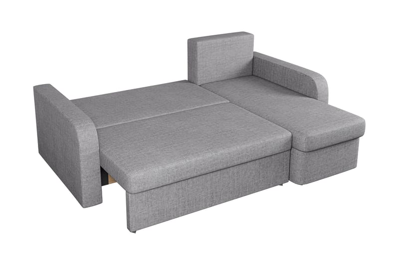 Hardev Vuodesohva Divaanilla 3-istuttava - Harmaa - Huonekalut - Sohva - Vuodesohva