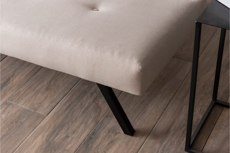 Hetalia 3-istuttava vuodesohva 102x180 cm kankaalla - Beige - Huonekalut - Sohva - Vuodesohva - 3 istuttava vuodesohva
