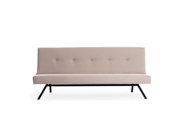 Hetalia 3-istuttava vuodesohva 102x180 cm kankaalla - Beige - Huonekalut - Sohva - Vuodesohva - 3 istuttava vuodesohva