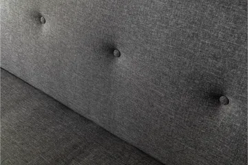 Hetalia 3-paikkainen pitkittäin avattava vuodesohva 102x180 cm kankaasta - Tummanharmaa - Huonekalut - Sohva - Vuodesohva - 3 istuttava vuodesohva