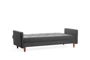 Hiko 3-istuttava vuodesohva 102x180 cm kangas - Antrasiitti - Huonekalut - Sohva - Vuodesohva - 3 istuttava vuodesohva