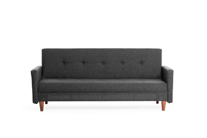 Hiko 3-istuttava vuodesohva 102x180 cm kangas - Antrasiitti - Huonekalut - Sohva - Vuodesohva - 3 istuttava vuodesohva