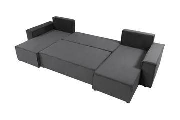 Hobson Vuodesohva Tupladivaanilla 4-istuttava Plyysi - Beige - Huonekalut - Sohva - Vuodesohva