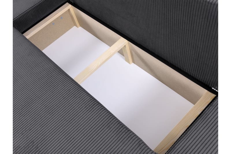 Hobson Vuodesohva Tupladivaanilla 4-istuttava Plyysi - Valkoinen - Huonekalut - Sohva - Vuodesohva