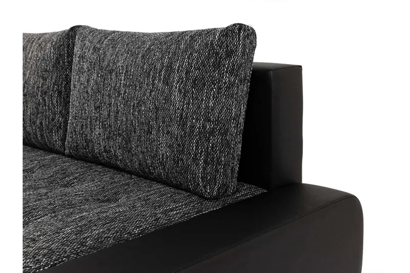 Irja Vuodesohva Divaanilla 3-istuttava Keinonahka - Valkoinen / Harmaa - Huonekalut - Sohva - Vuodesohva