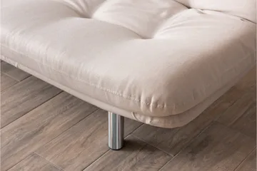 Kingaroy vuodesohva 100x175 cm pellavaa - Kermanbeige - Huonekalut - Sohva - Vuodesohva - 3 istuttava vuodesohva