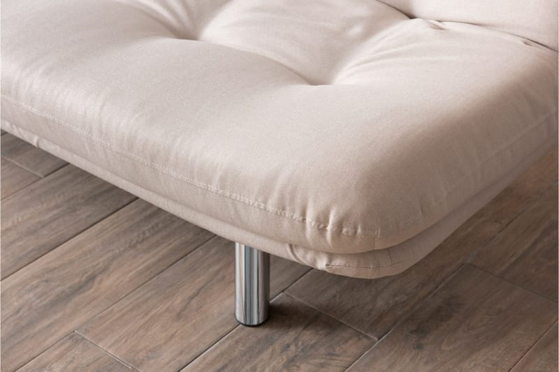 Kingaroy vuodesohva 100x175 cm pellavaa - Kermanbeige - Huonekalut - Sohva - Vuodesohva - 3 istuttava vuodesohva