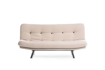 Kingaroy vuodesohva 100x175 cm pellavaa - Kermanbeige - Huonekalut - Sohva - Vuodesohva - 3 istuttava vuodesohva