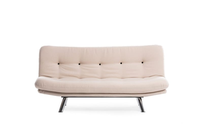 Kingaroy vuodesohva 100x175 cm pellavaa - Kermanbeige - Huonekalut - Sohva - Vuodesohva - 3 istuttava vuodesohva
