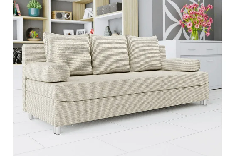 Kintore 2-sits Bäddsoffa NO_BRAND beige - Huonekalut - Sohva - Vuodesohva