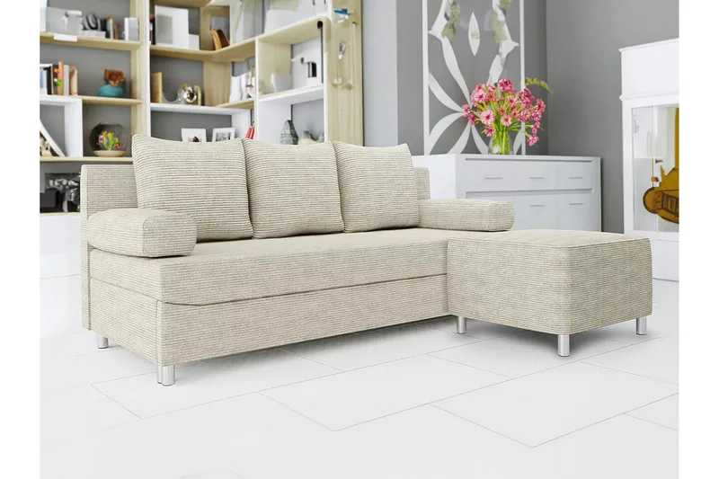 Kintore 2-sits Bäddsoffa NO_BRAND beige - Huonekalut - Sohva - Vuodesohva
