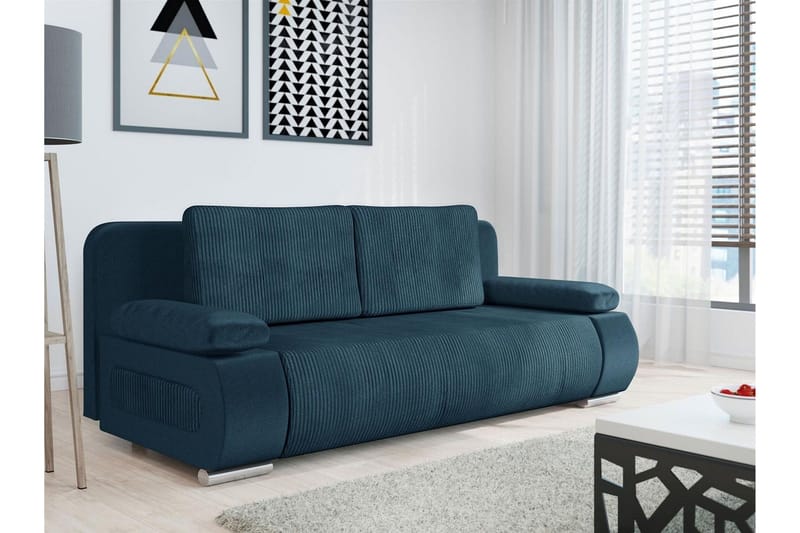 Kintore 2-sits Bäddsoffa NO_BRAND blue - Huonekalut - Sohva - Vuodesohva