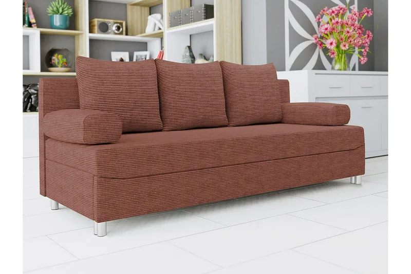 Kintore 2-sits Bäddsoffa NO_BRAND Brown - Huonekalut - Sohva - Vuodesohva