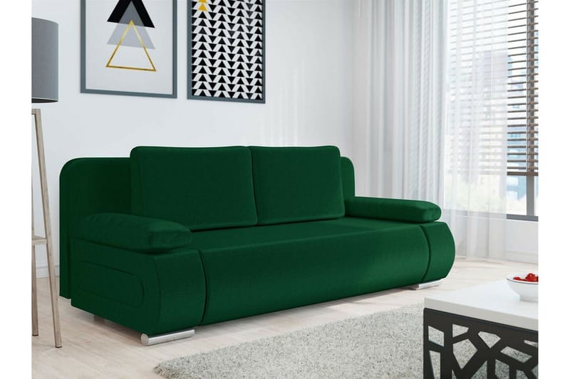 Kintore 2-sits Bäddsoffa NO_BRAND Dark green - Huonekalut - Sohva - Vuodesohva