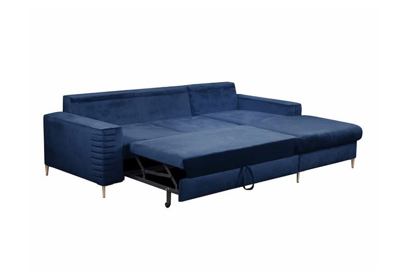 Kintore 3-sits Hörnbäddsoffa Dark blue - Huonekalut - Sohva - Vuodesohva