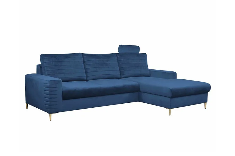 Kintore 3-sits Hörnbäddsoffa Dark blue, undefined