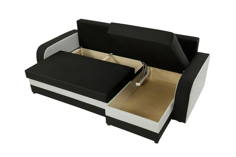 Kintore 3-sits Hörnbäddsoffa Dark green - Huonekalut - Sohva - Vuodesohva