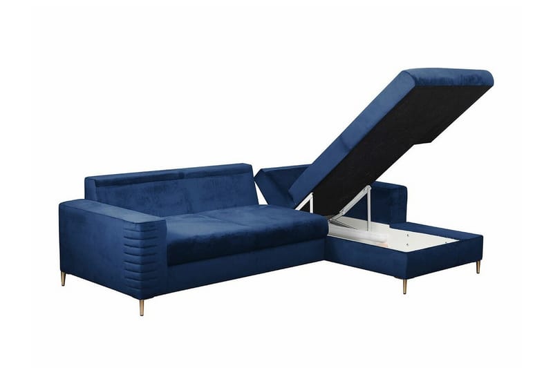 Kintore 3-sits Hörnbäddsoffa Dark green - Huonekalut - Sohva - Vuodesohva