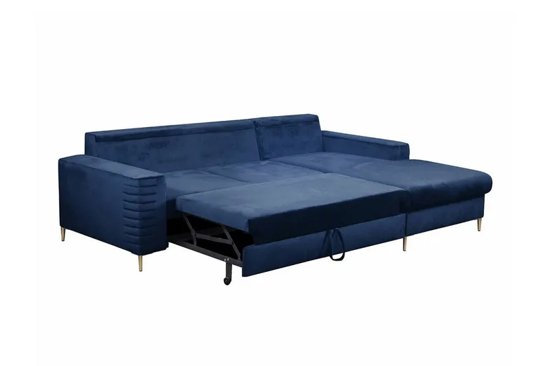 Kintore 3-sits Hörnbäddsoffa Dark green - Huonekalut - Sohva - Vuodesohva