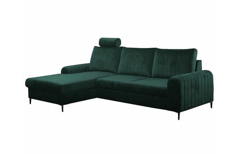 Kintore 3-sits Hörnbäddsoffa Dark green, undefined