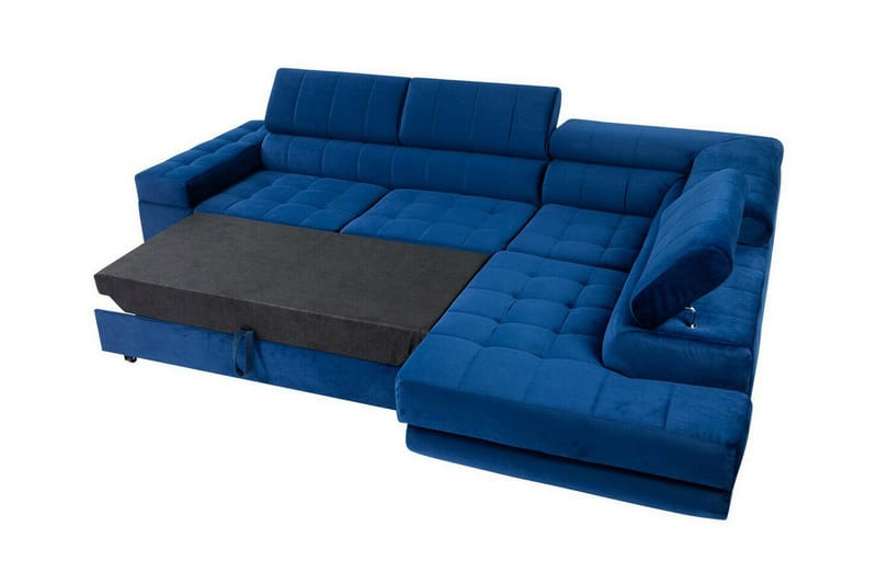 Kintore 3-sits Hörnbäddsoffa Dark Turquoise - Huonekalut - Sohva - Vuodesohva