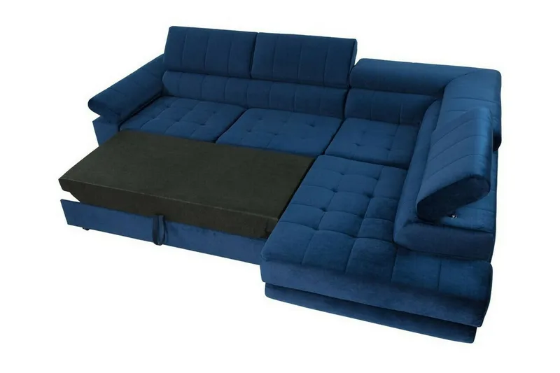 Kintore 3-sits Hörnbäddsoffa Dark yellow - Huonekalut - Sohva - Vuodesohva