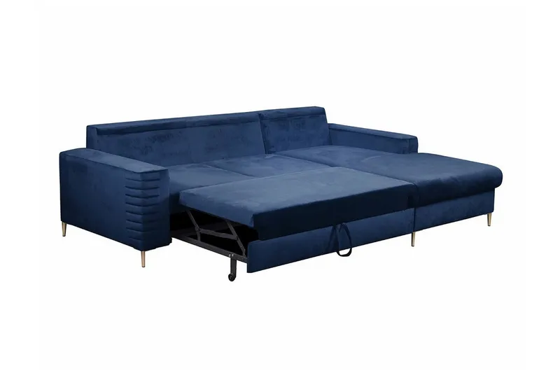 Kintore 3-sits Hörnbäddsoffa Light grey/Dark grey - Huonekalut - Sohva - Vuodesohva