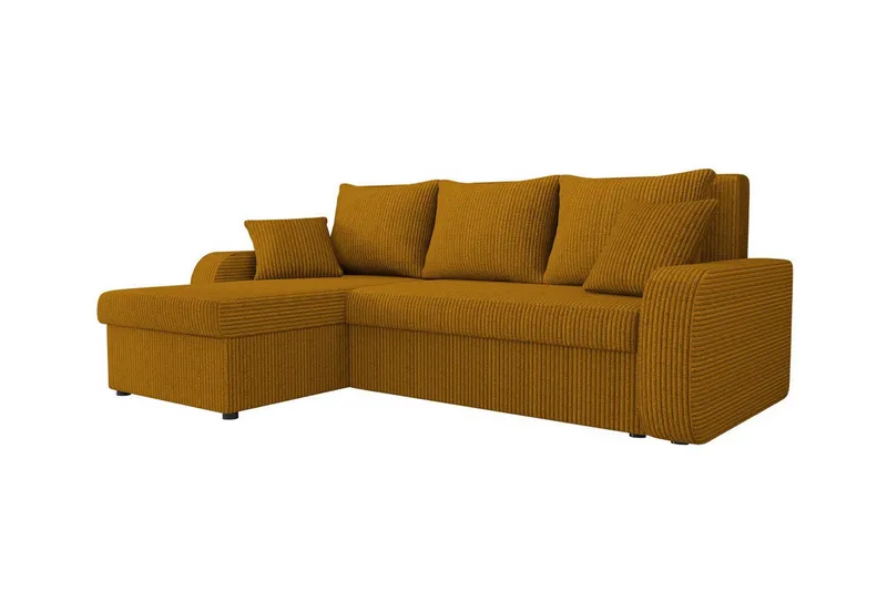 Kintore 3-sits Hörnbäddsoffa NO_BRAND Dark yellow, undefined